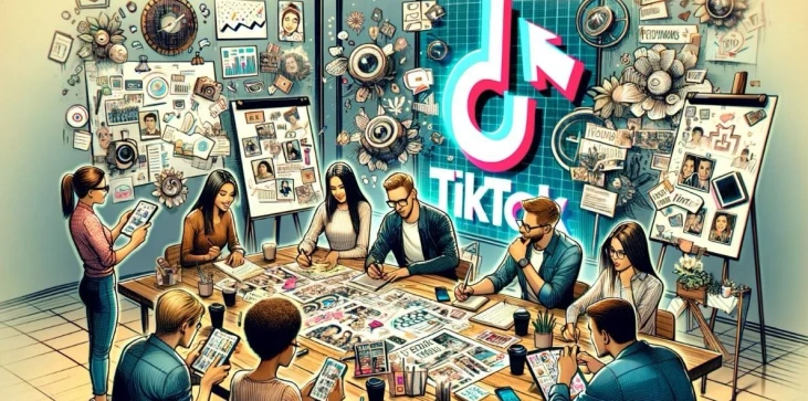 Tiktok-användare